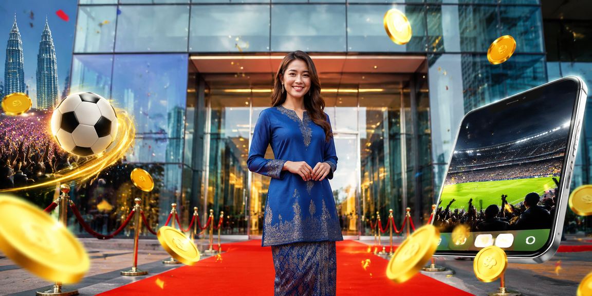 Pengguna wanita Malaysia mengenakan baju kurung mengakses kasino mudah alih gk9 di Kuala Lumpur