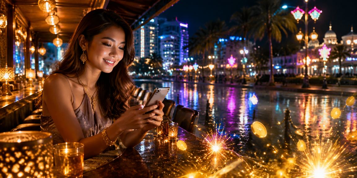 Pengguna Malaysia mengakses kasino mudah alih gk9 dengan telefon pintar dari lokasi terpencil